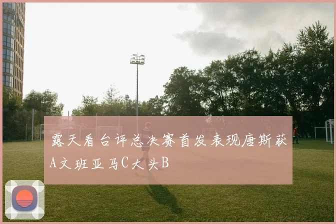 露天看台评总决赛首发表现唐斯获A文班亚马C大头B